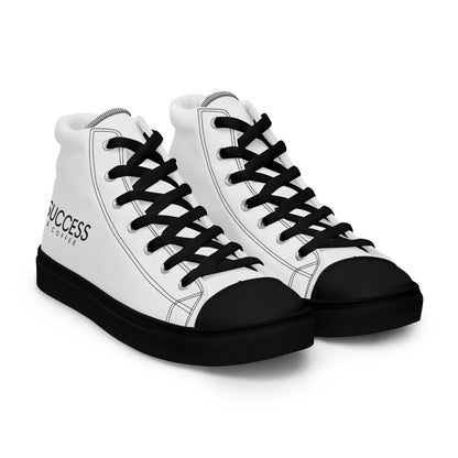 High top canvas shoes